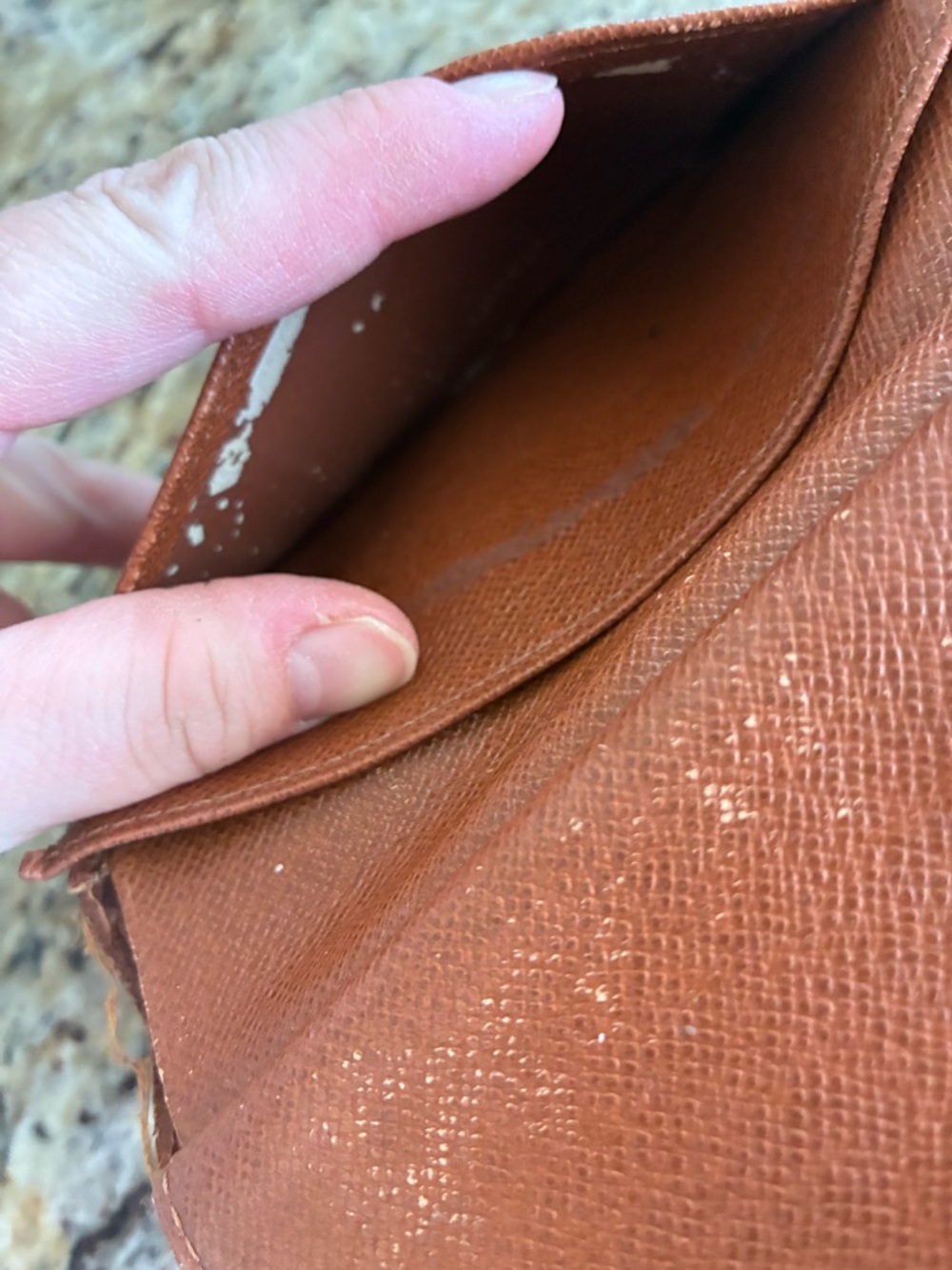 Louis Vuitton monogram kisslock wallet vintage - Picture 9 of 10